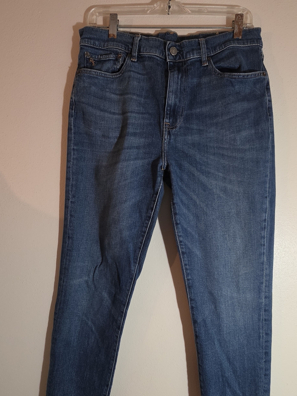 Ralph Lauren Women's Cropped Blue Denim Jeans